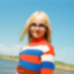 Cool happy kid wearing glasses