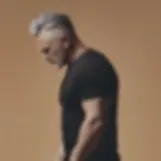 Man in black tee shirt