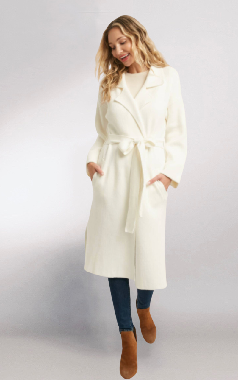 Thumbnail: Ember Knitted trench coat