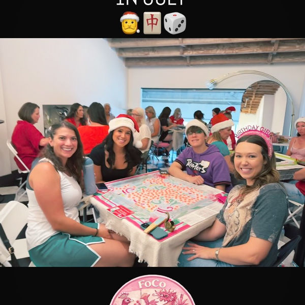 Christmas in July + Mahjong = the perfect summer combo. 🎄☀️ From holiday outfits and raffles to great games and nonstop…