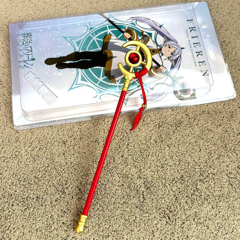 Thumbnail: 22cm Anime Frieren At The Funeral Weapon Frieren Staff Himmel Sword