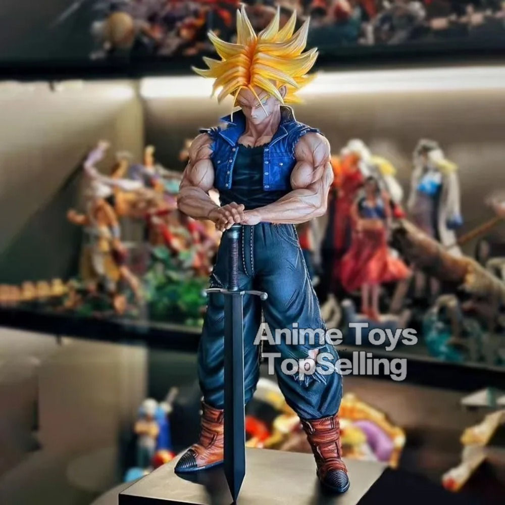 25cm/9.84in Anime Dragon Ball Z Figure Trunks Action Figures Pvc Statue
