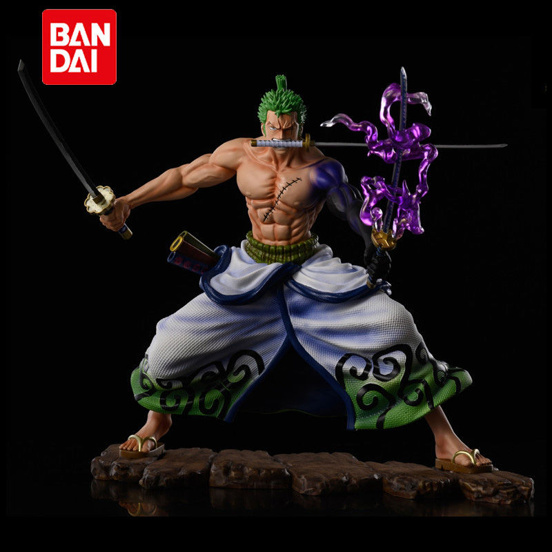 New 20cm One Piece Anime Figure GK Roronoa Zoro Action Figure PVC Collection