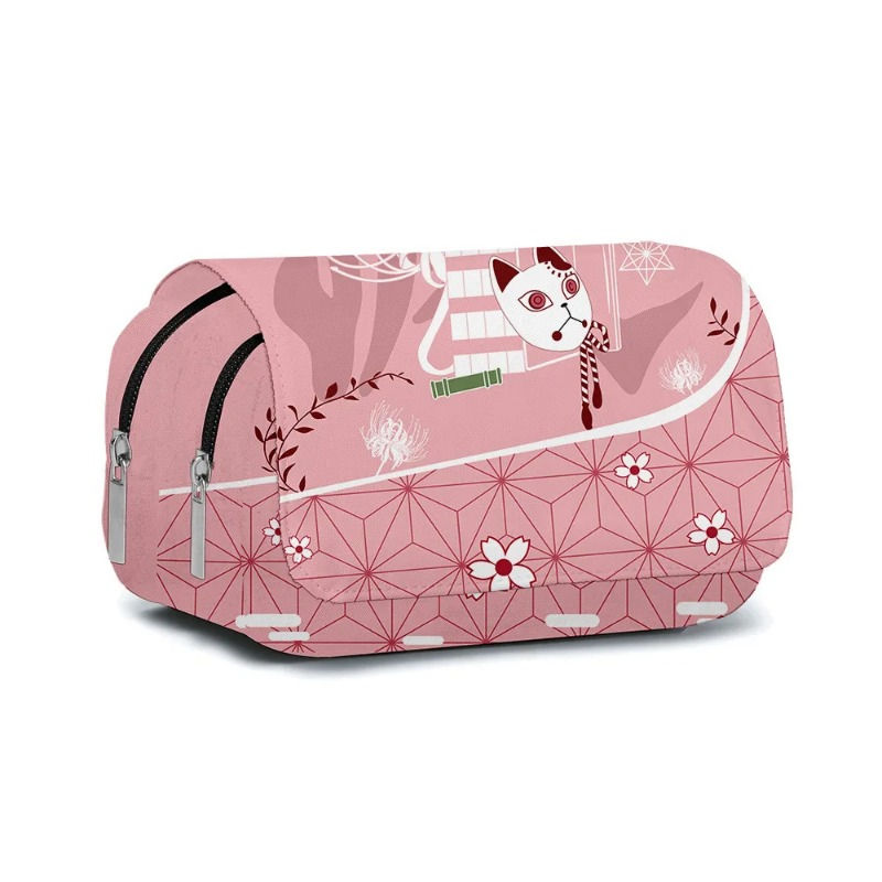 Thumbnail: Demon Slayer 3D Anime Pen Bag Student Storage Bag Tanjirou Nezuko Zenitsu Giyuu