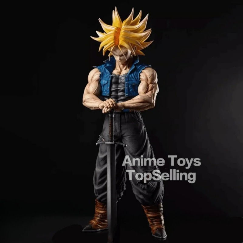 Thumbnail: 25cm/9.84in Anime Dragon Ball Z Figure Trunks Action Figures Pvc Statue