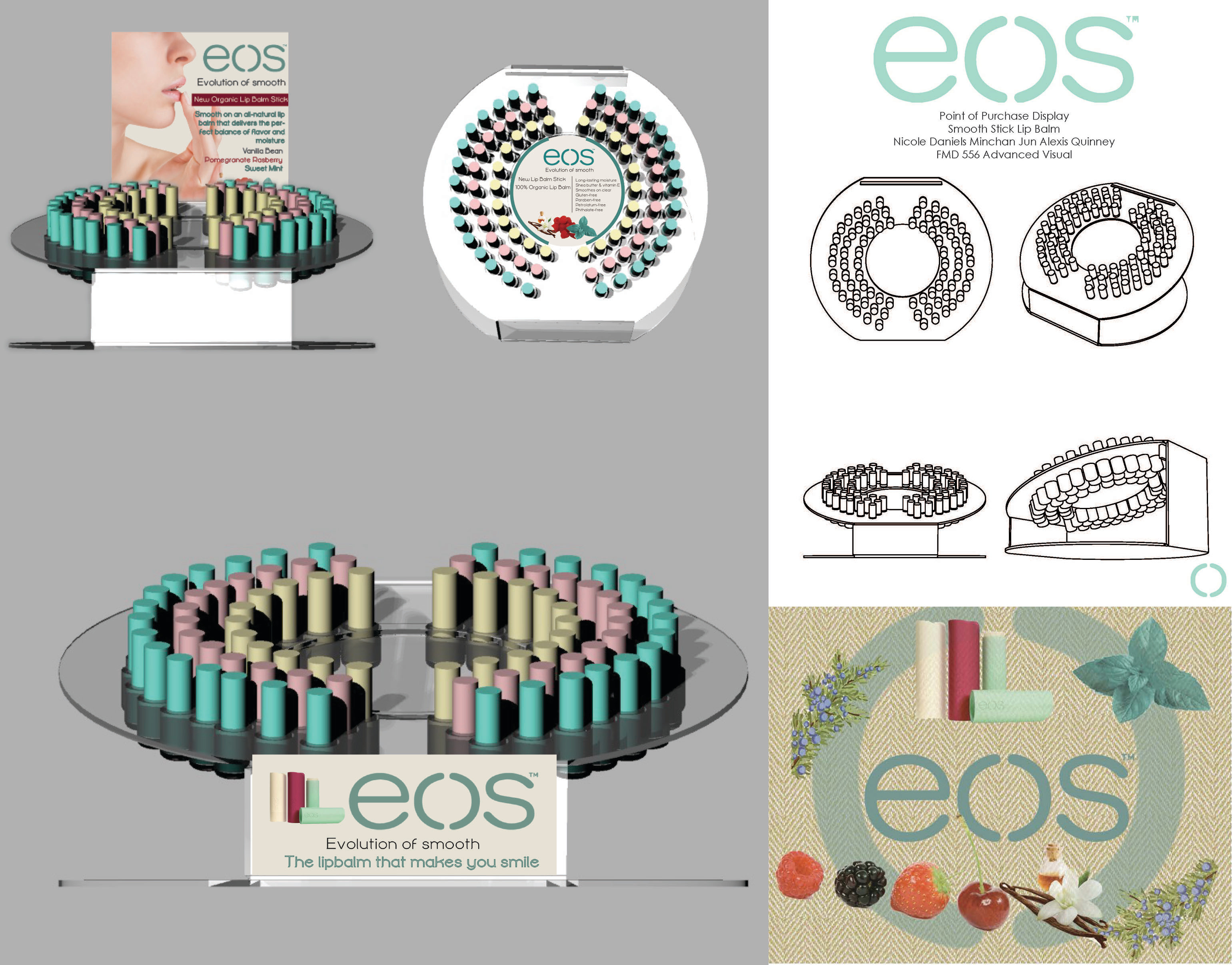 E.O.S. Point of Purchase Display
