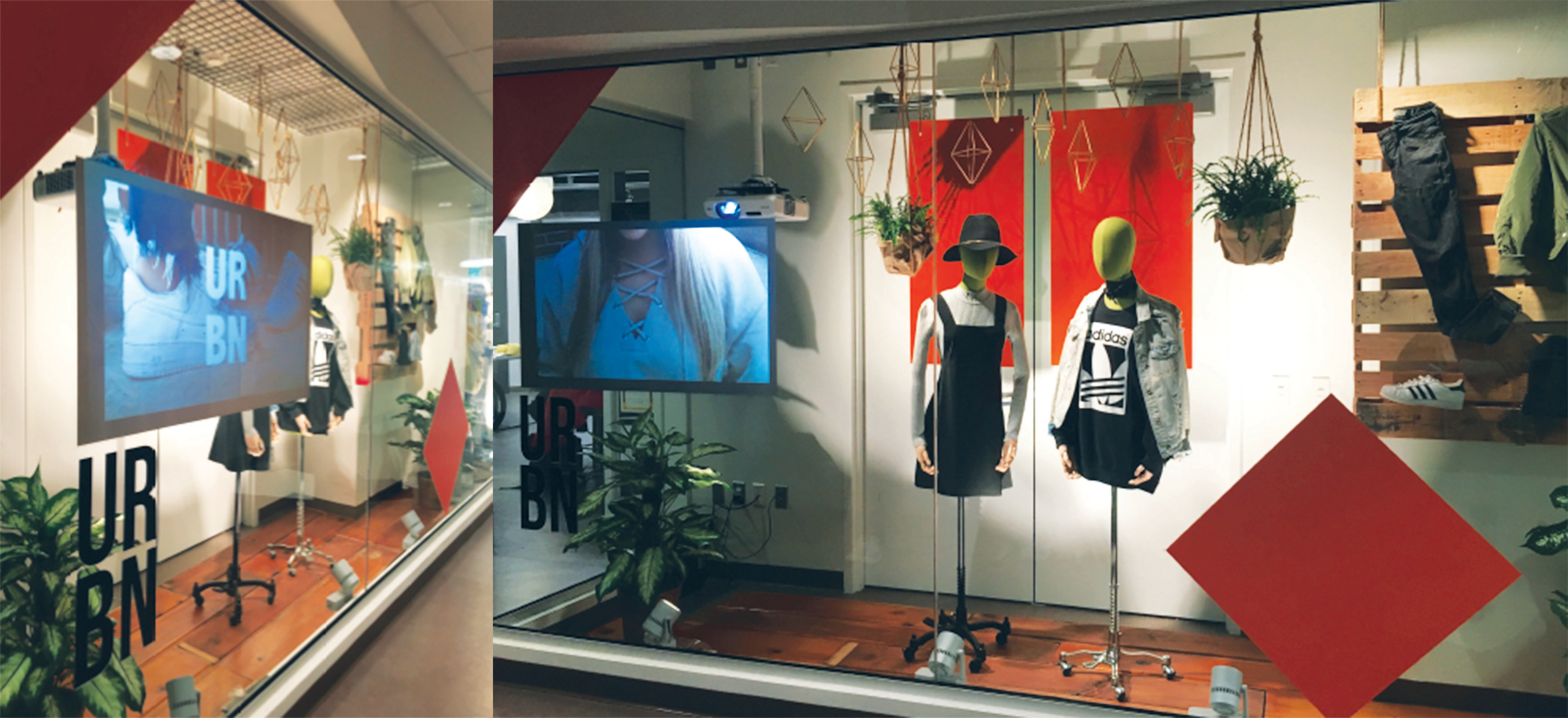 Urban Outfitters Window Display