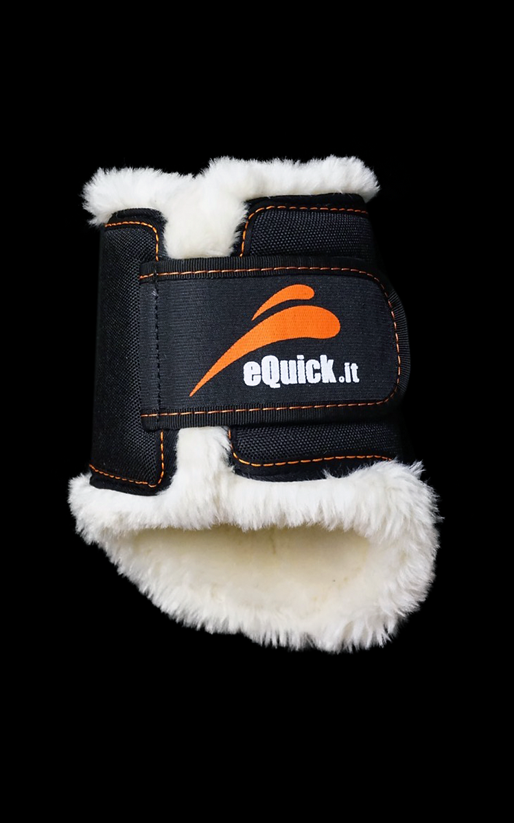 PARANOCCHE E-TRAINING REAR FLUFFY VELCRO - eQuick