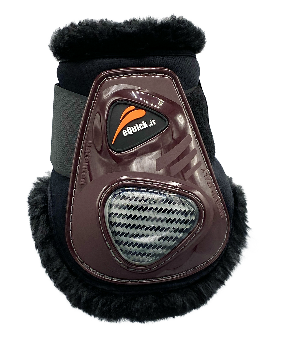 Miniatura: eCarbon shock rear velcro fluffy