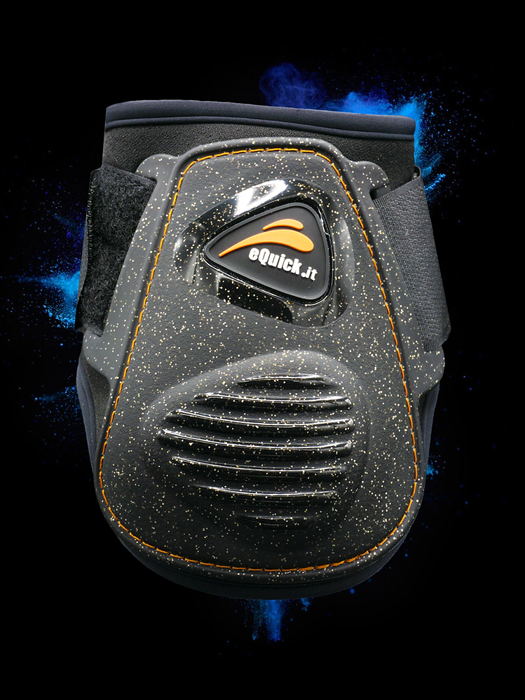 PARANOCCHE E-LIGHT GLITTER REAR VELCRO - eQuick