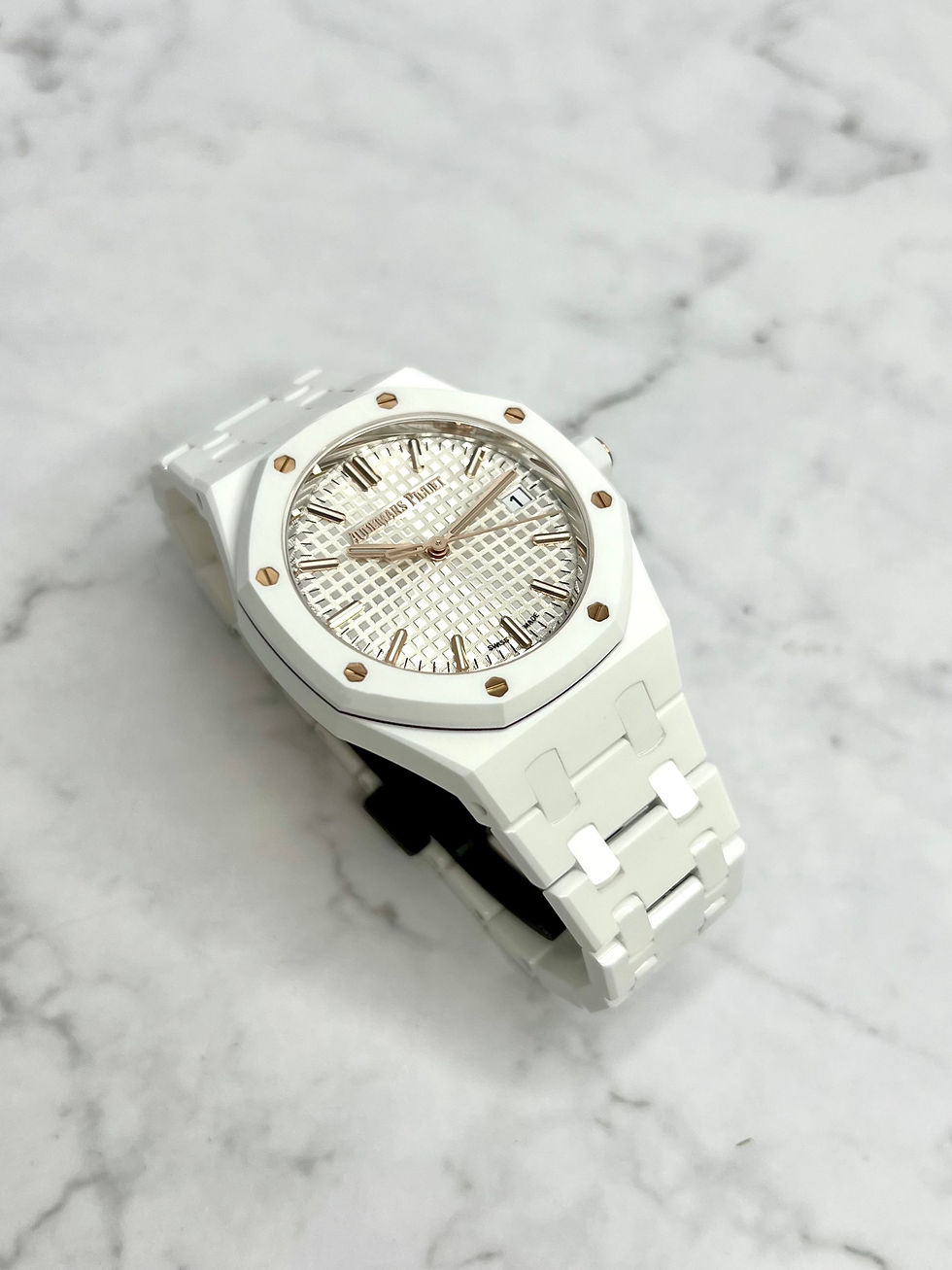 Thumbnail: AUDEMARS PIGUET ROYAL OAK KERAMIK 34MM NEUWERTIG 