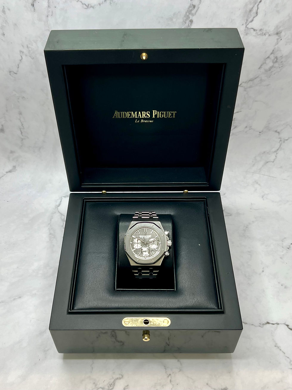 Miniaturbild: AUDEMARS PIGUET ROYAL OAK CHRONO 38MM FULLSET 