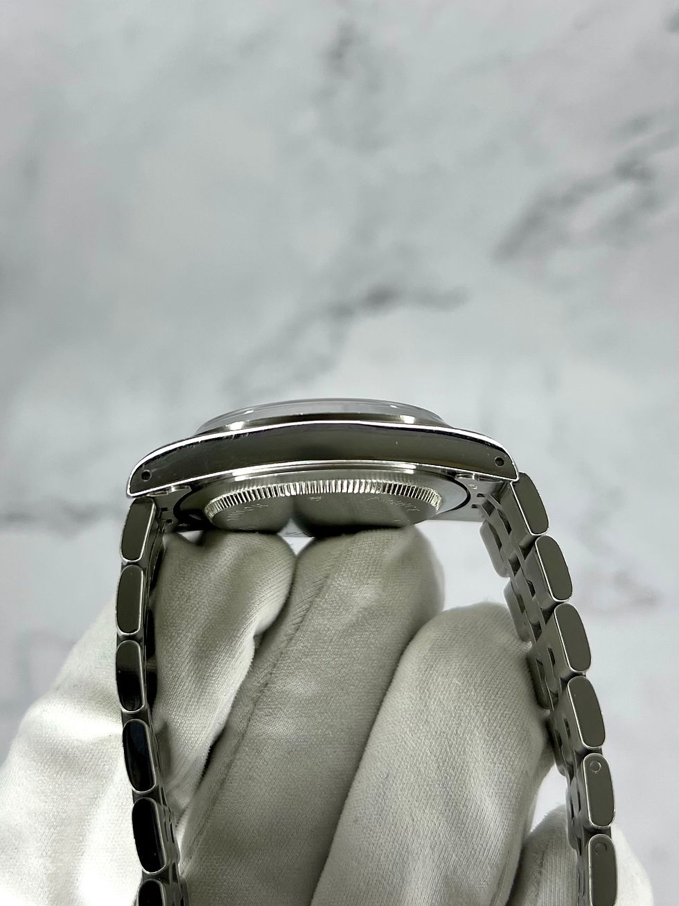 Thumbnail: TUDOR PRINCE DATE 34MM SILBER BOX/ PAPIERE 74000
