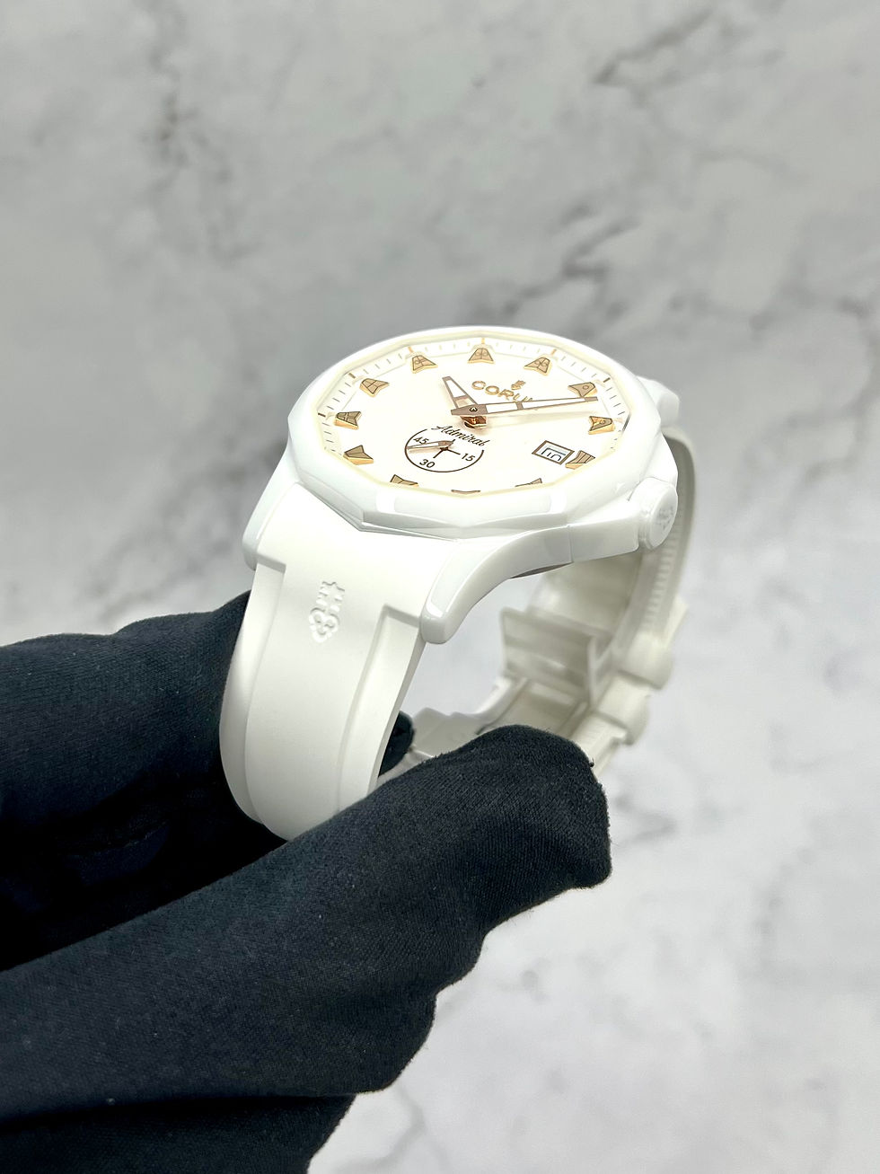 Miniaturbild: CORUM ADMIRAL 42 AUTOMATIC METEORITE DIAL KERAMIK NEUWERTIG 
