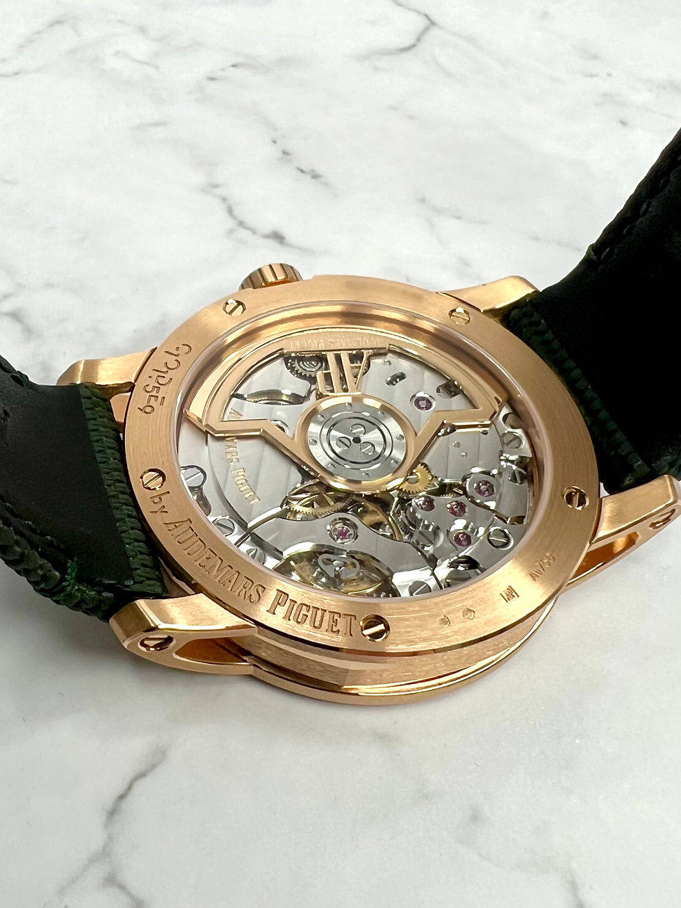 Thumbnail: AUDEMARS PIGUET CODE 11.59 ROSÉGOLD GRÜN NEUWERTIG 