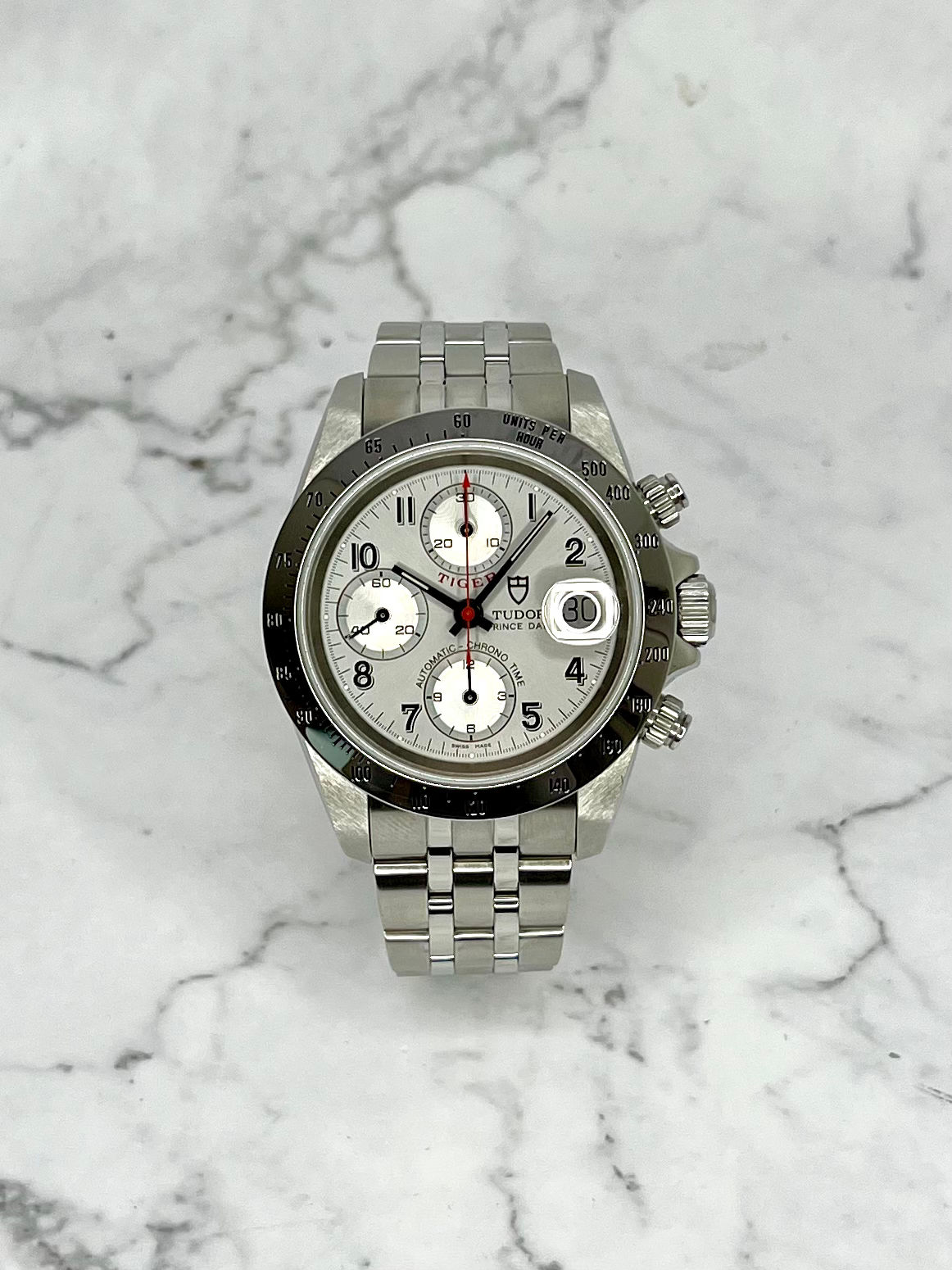 TUDOR PRINCE DATE CHRONO TIGER FULLSET SERVICE 2025