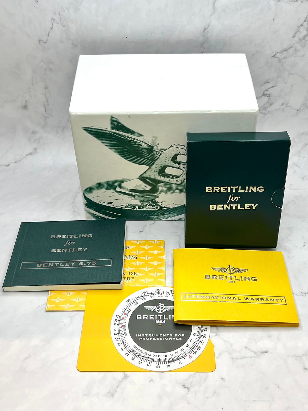 Thumbnail: BREITLING BENTLEY 6.75 AUTOMATIK BOX/ PAPIERE 48MM 