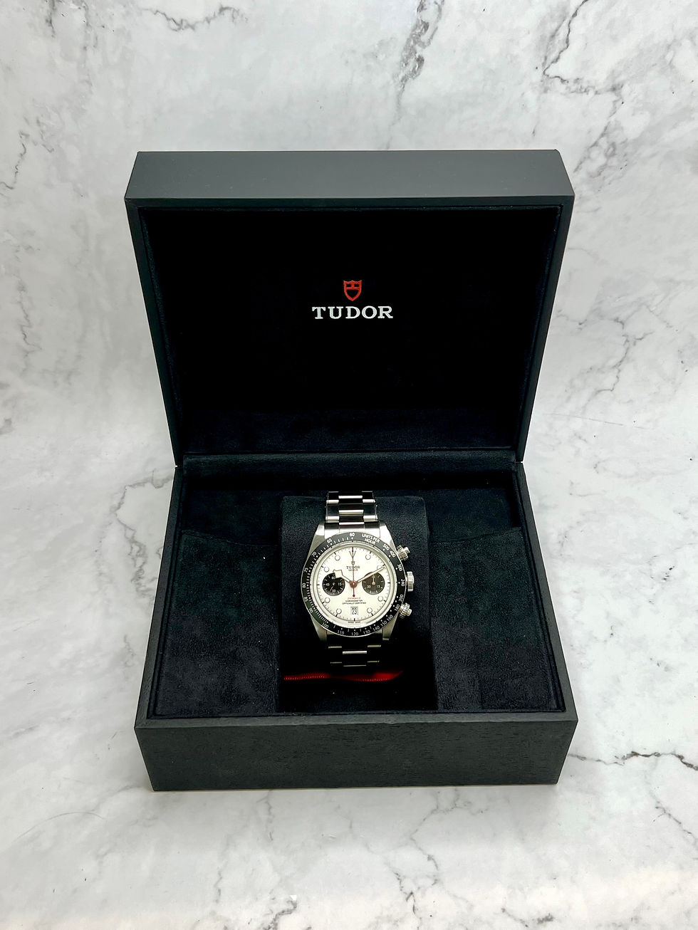 Miniaturbild: TUDOR BLACK BAY CHRONO PANDA FULLSET 79360N