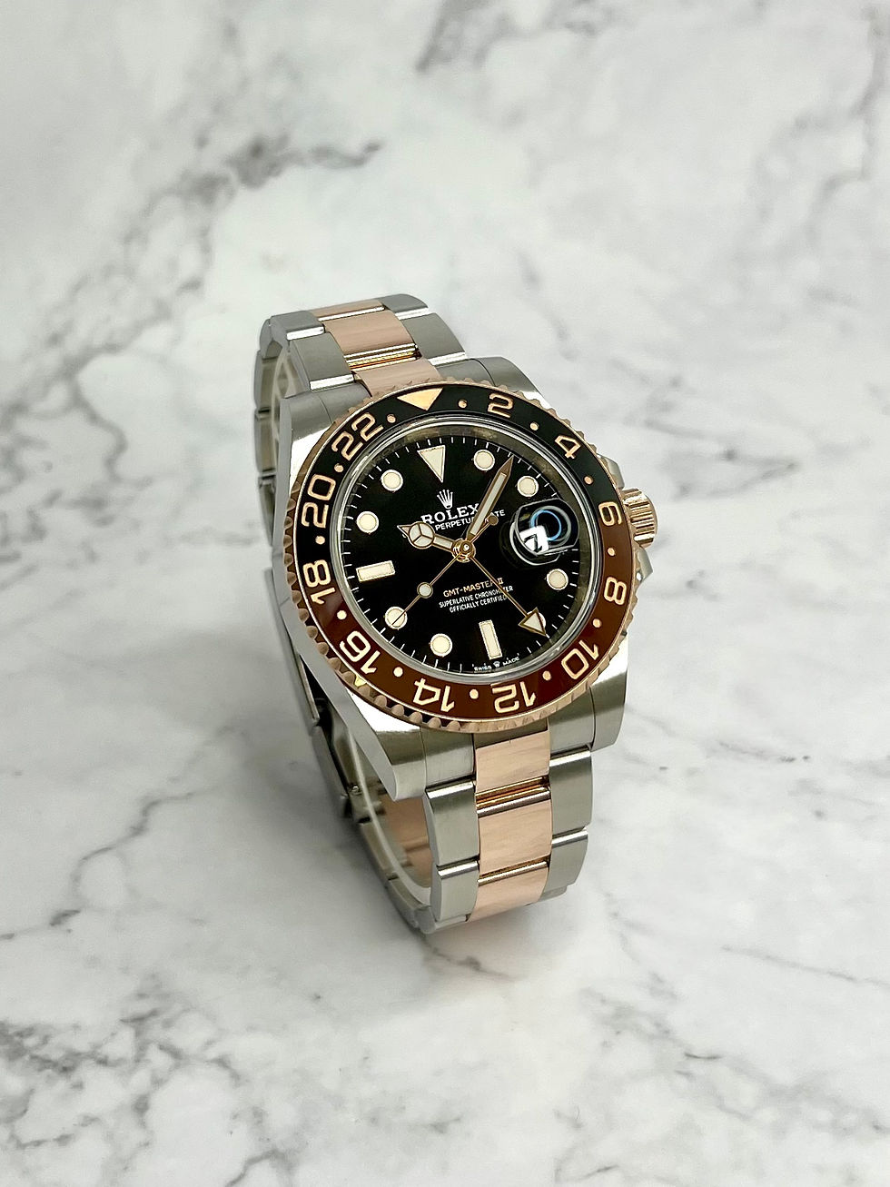 Miniaturbild: ROLEX GMT-MASTER II ROOTBEER 126711CHNR FULLSET 