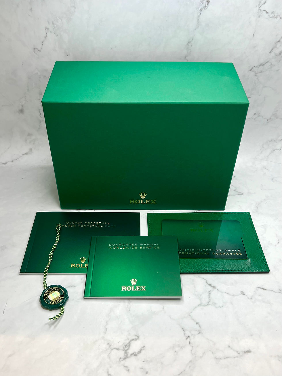 Miniaturbild: ROLEX OYSTER PERPETUAL 41MM SILBER 134300 FULLSET 