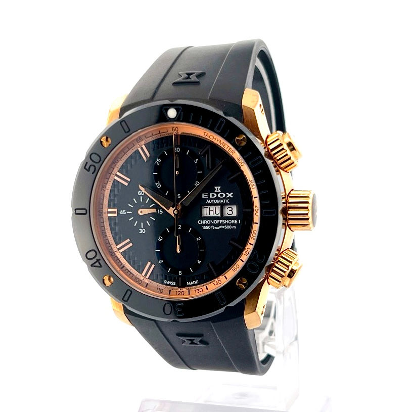EDOX CHRONOFFSHORE 1 AUTOMATIK 45MM KERAMIK PVD