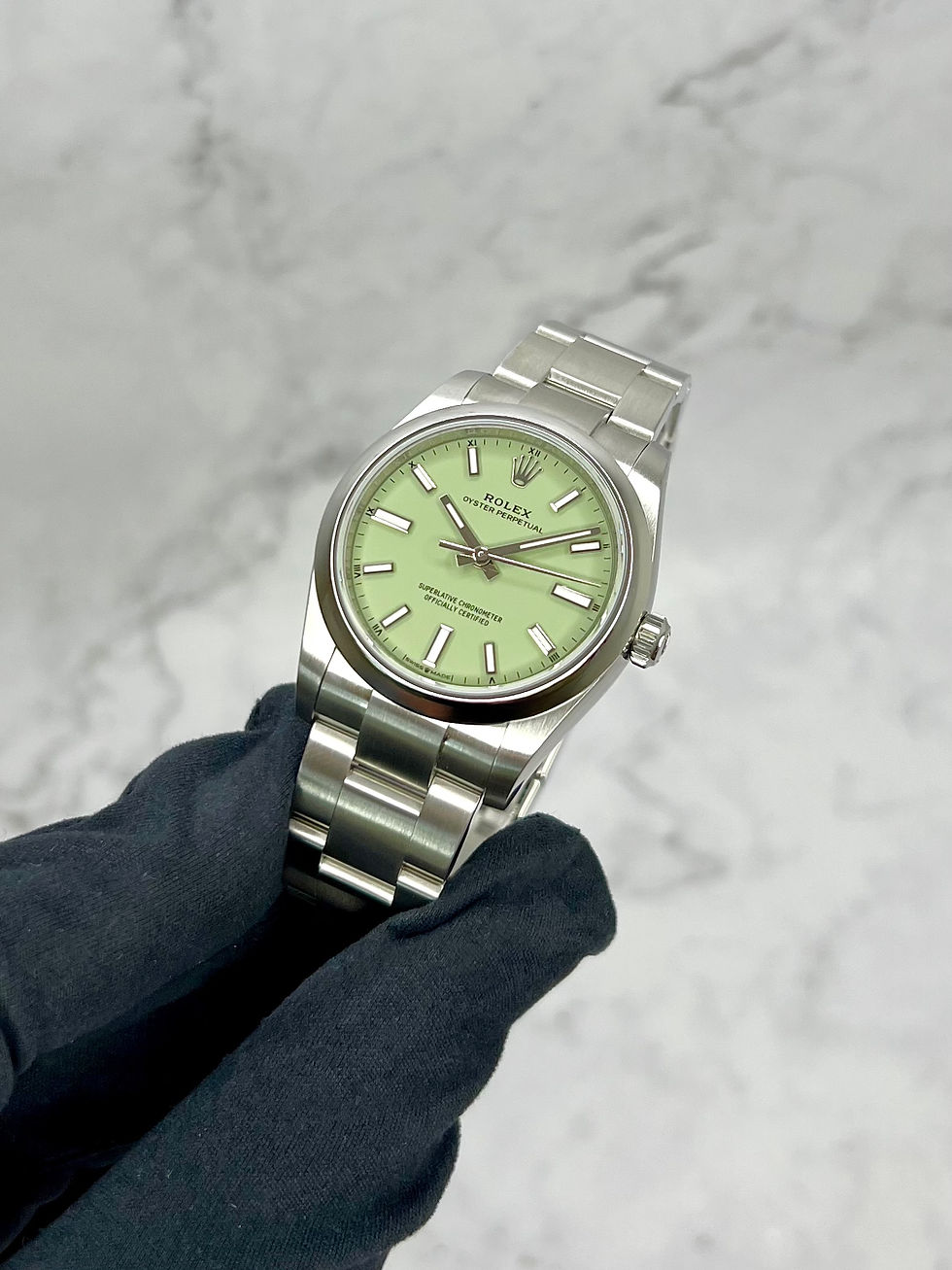 Thumbnail: ROLEX OYSTER PERPETUAL 34MM PISTAZIE 2026 124200