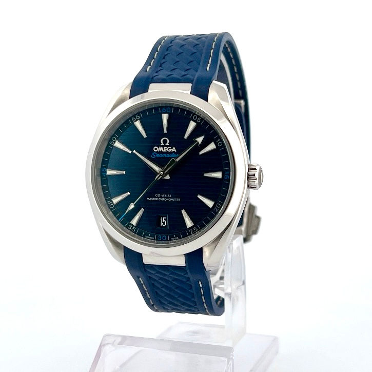 OMEGA SEAMASTER AQUA TERRA 41MM BLAU FULLSET