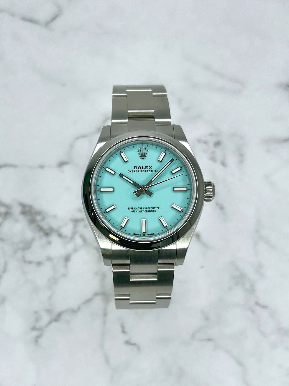 ROLEX OYSTER PERPETUAL 31MM TIFFANY 2025 FULLSET