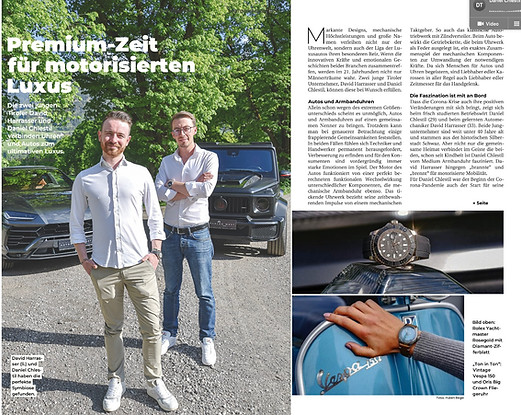 Premium-Zeit für motorisierten Luxus