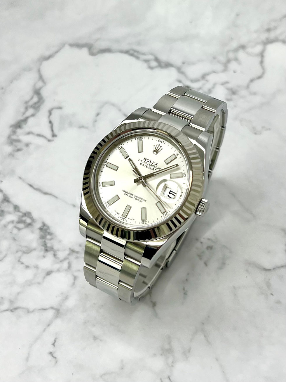 Miniaturbild: ROLEX DATEJUST II 41MM SILBER AUTOMATIK 116334