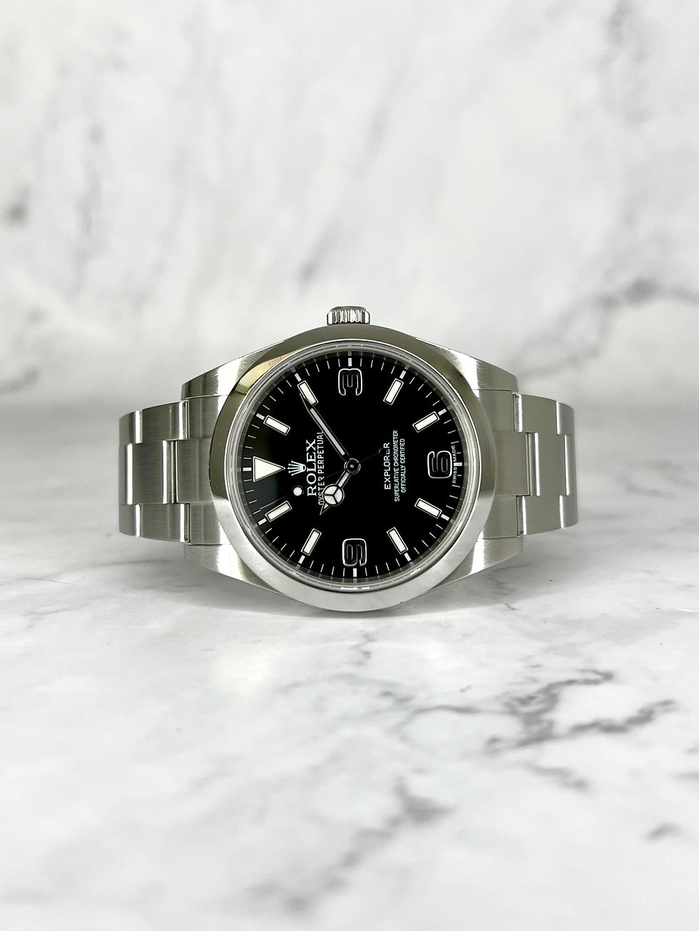 Miniaturbild: ROLEX EXPLORER I 39MM 214270 AUTOMATIK FULLSET 