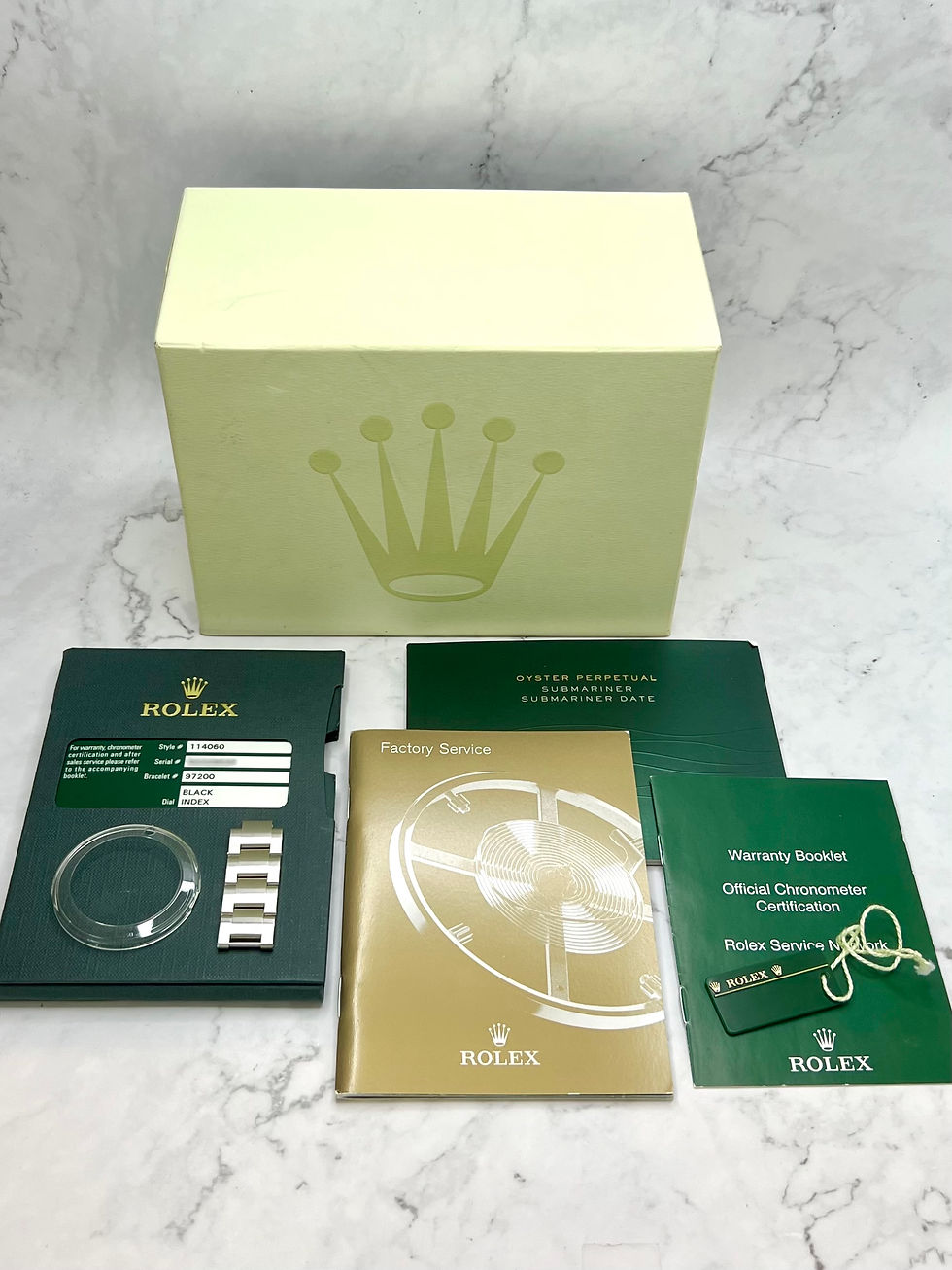 Thumbnail: ROLEX SUBMARINER NO DATE 40MM 114060 FULLSET 