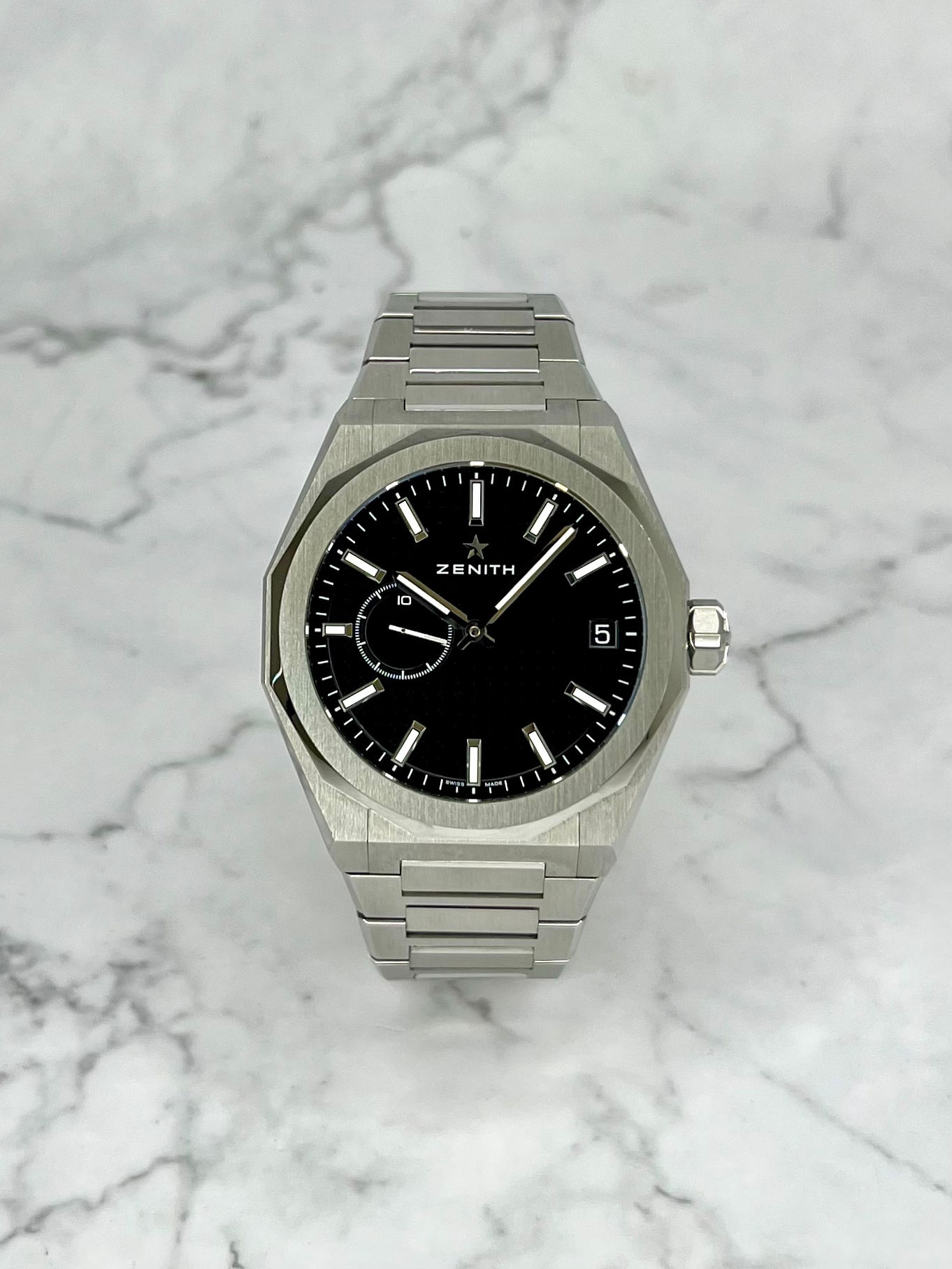 ZENITH DEFY SKYLINE SCHWARZ 2 BÄNDER FULLSET 41MM