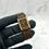 Miniaturbild: CARTIER TANK VERMEIL SPIDER WOOD DIAL HANDAUFZUG BOX 