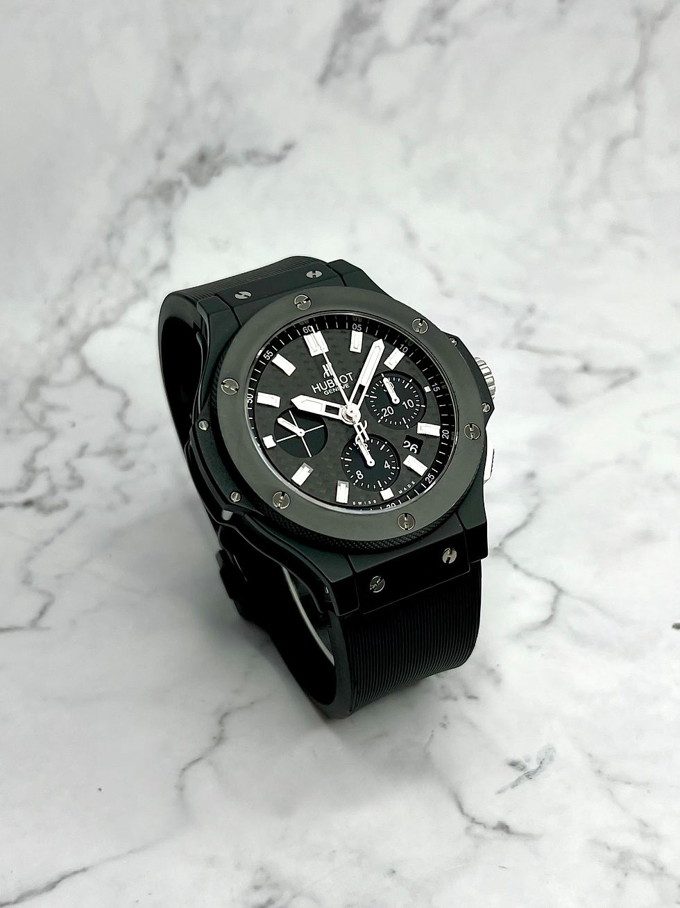 Thumbnail: HUBLOT BIG BANG CHRONO 44MM BLACK MAGIC FULLSET