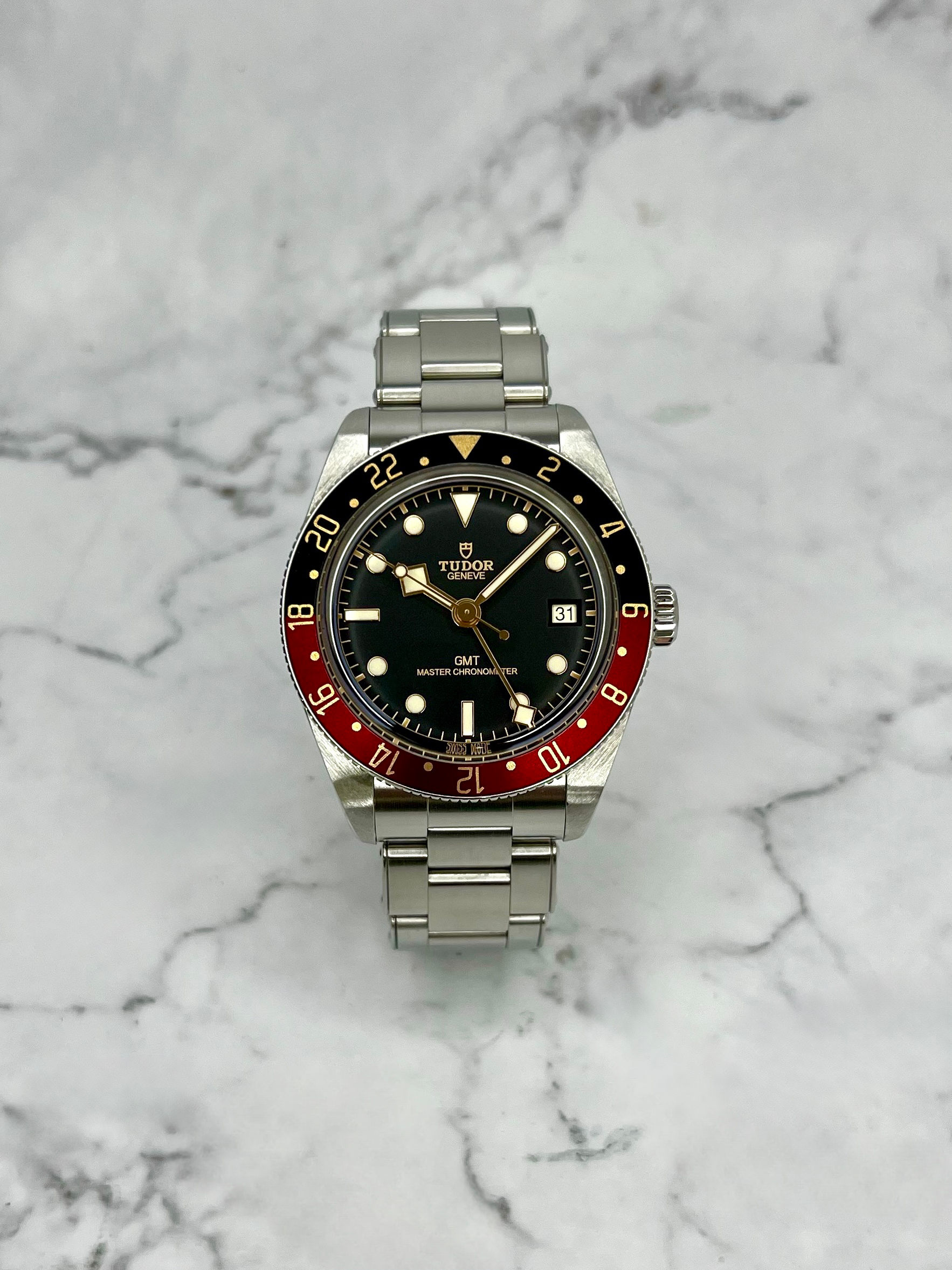 TUDOR BLACK BAY 58 GMT COKE OYSTER 39MM FULLSET