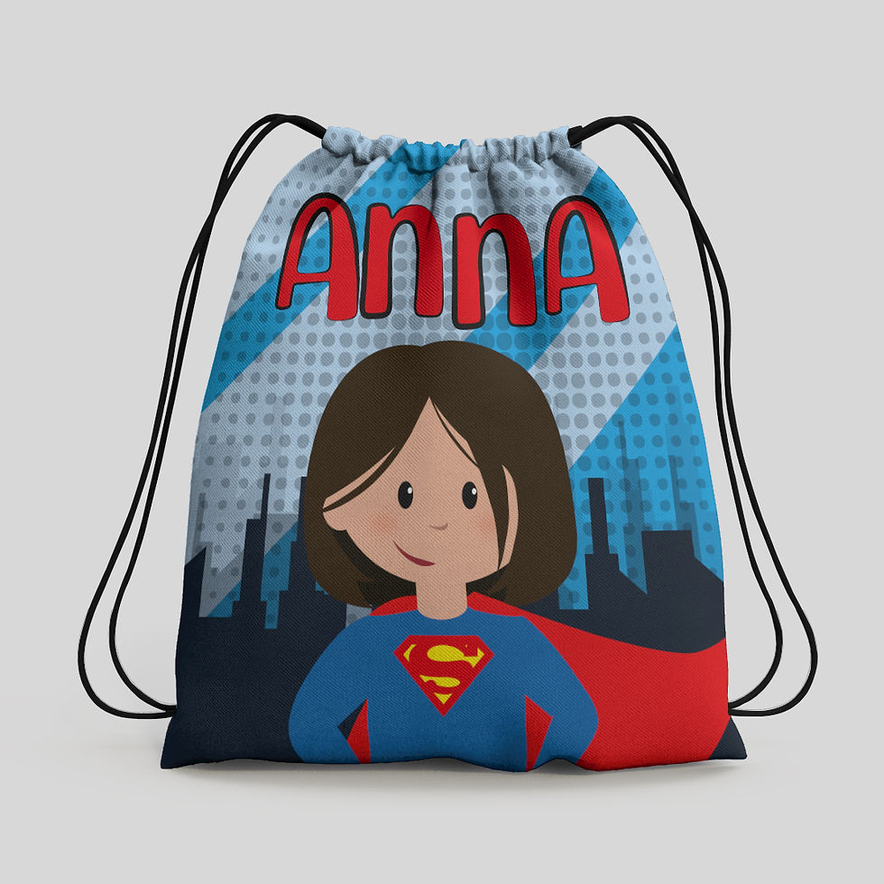 Mochila saco infantil Superman