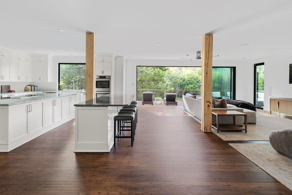 Picture of the stunning view from remodel and deck addition