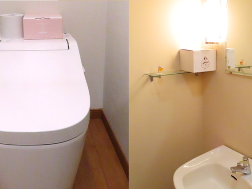 災害用トイレの備蓄は見えるところに