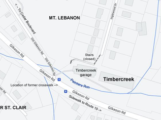 Mt. Lebanon examines replacing closed pedestrian stairway