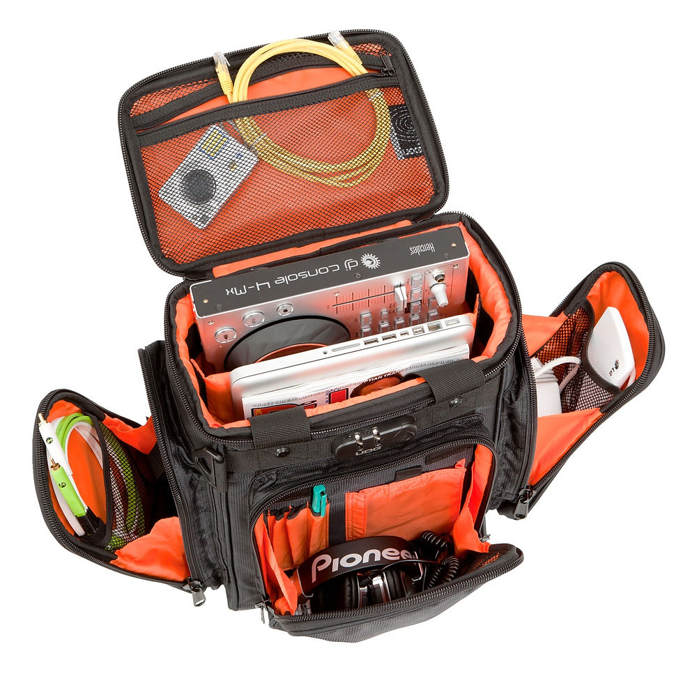 ภาพขนาดย่อ: UDG Ultimate Producer Bag Small (Black/Orange)