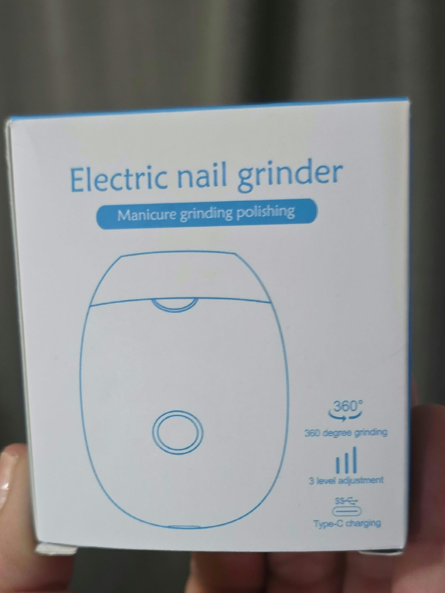 New unused electric nail grinder