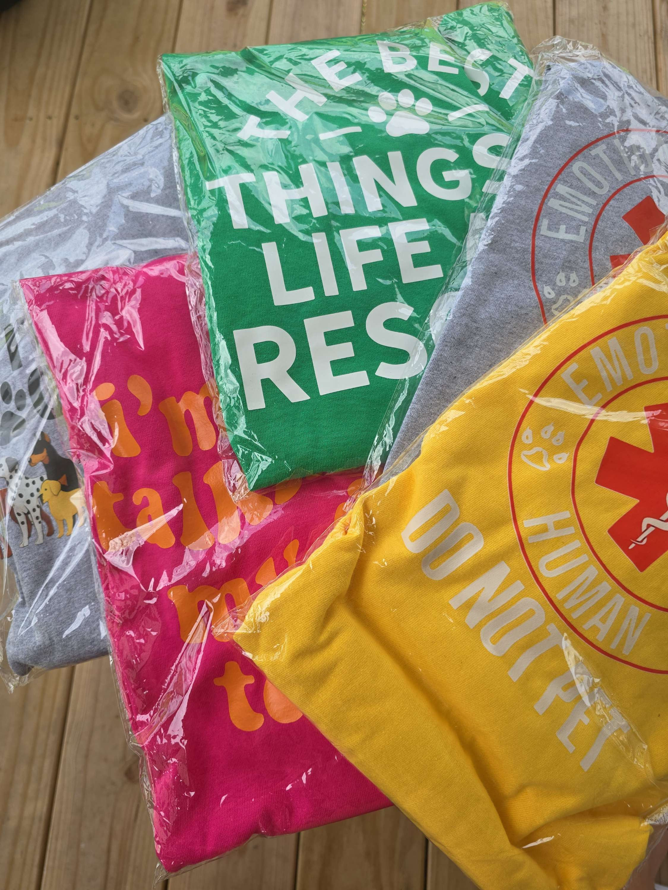 X Large T shirts
