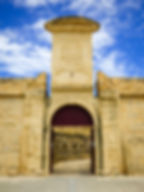 Fort entrance