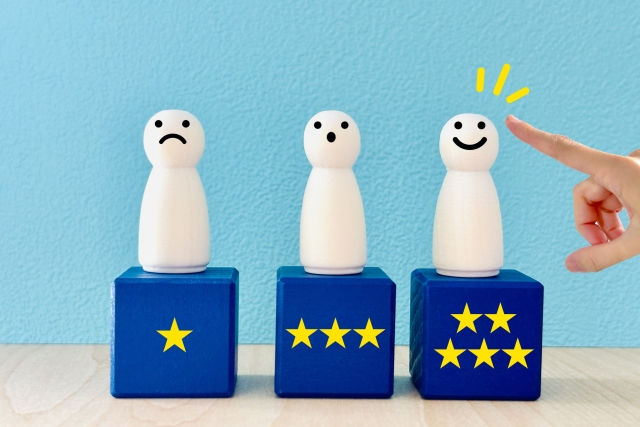 評価基準を作るにはステップが必要