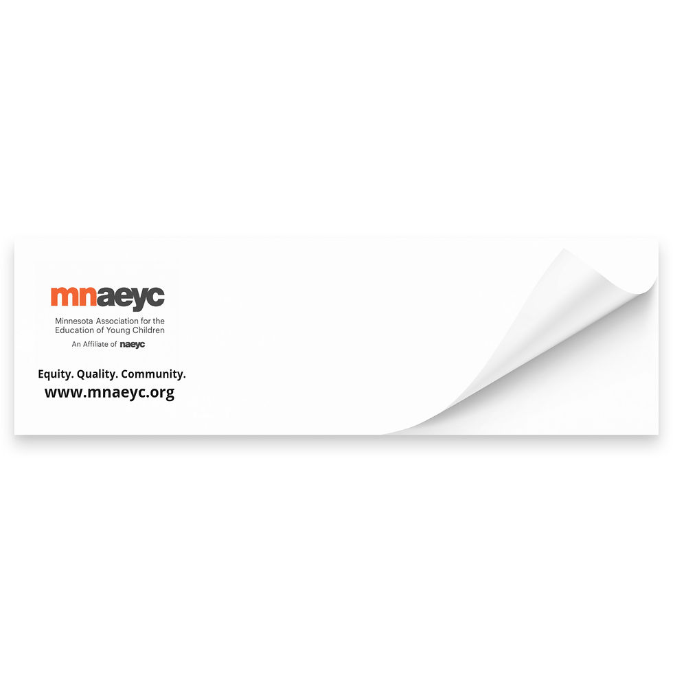 Thumbnail: MNAEYC Note pads
