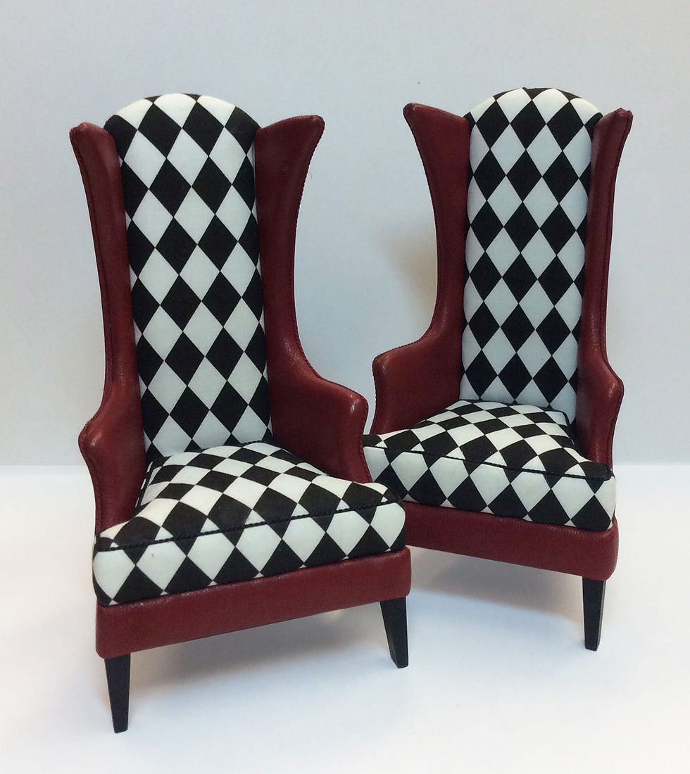 High Wing Chairs (front)