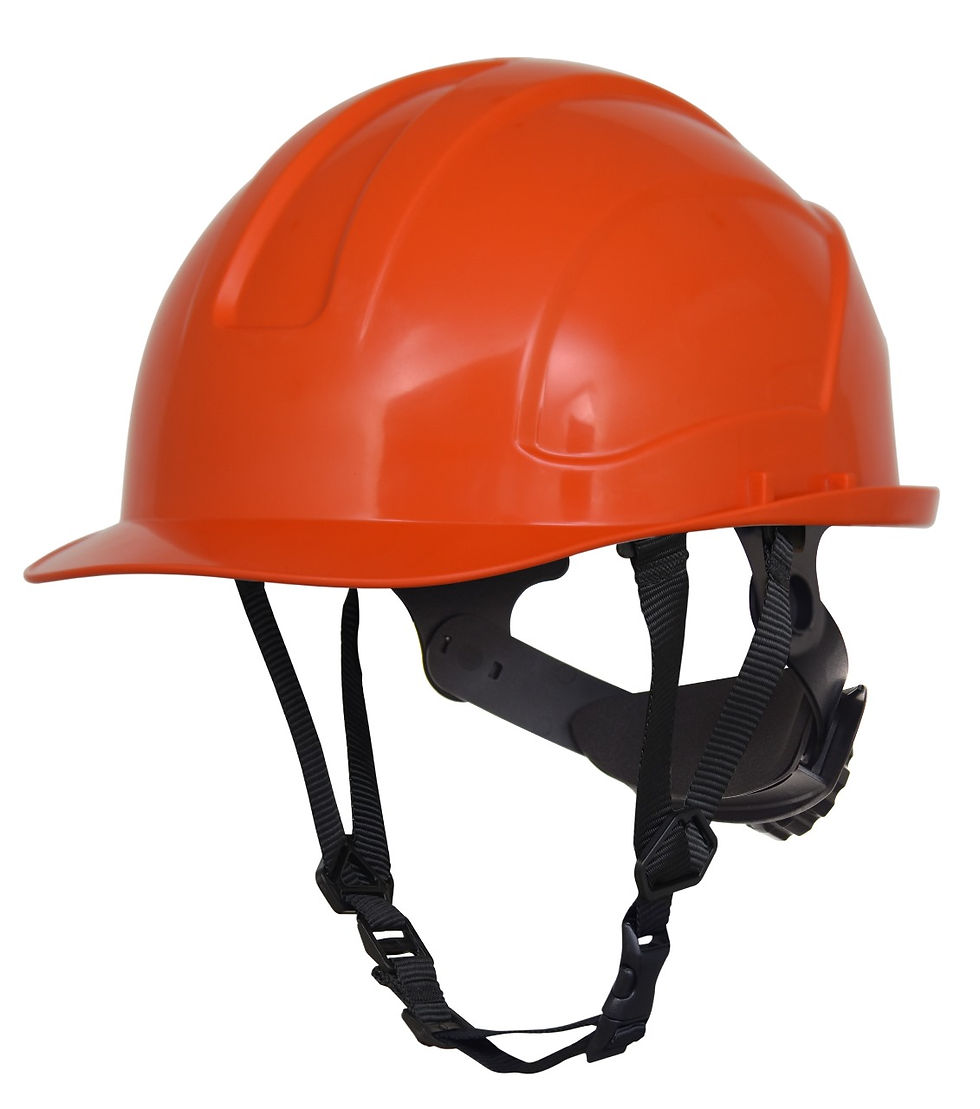 Thumbnail: KARAM SAFETY INDUSTRIAL NON-VENTED SAFETY HELMET, CLASS G & E
