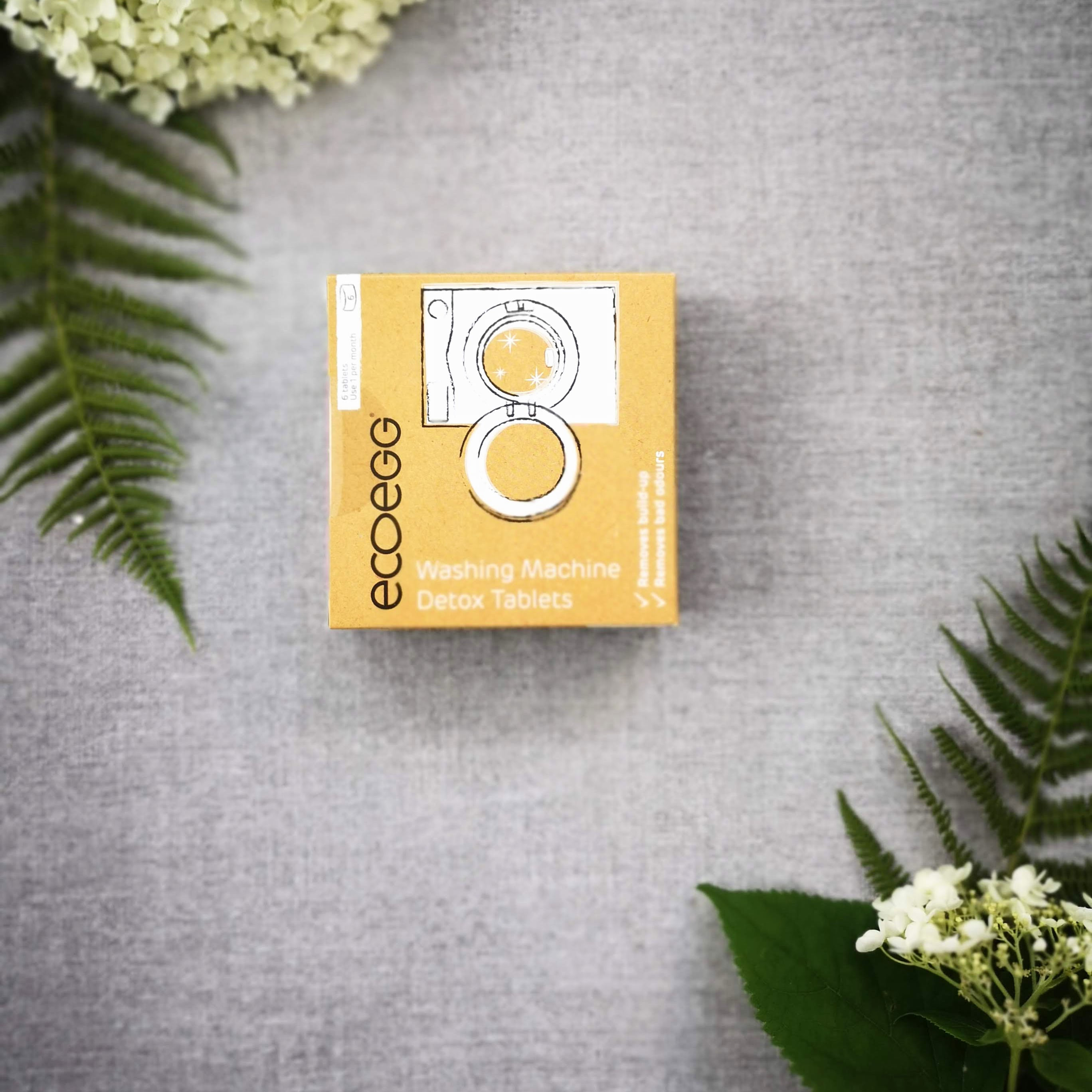 Detox pesukoneen puhdistustabletit 6kpl