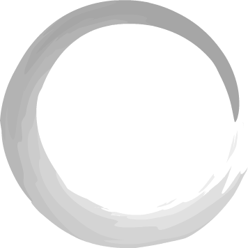 Minimalist Grey Circle